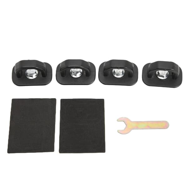 4 stk. nedfellbare festekroker, erstatning for Chevy Silverado 2007-2021 lastebilplan sidevegg