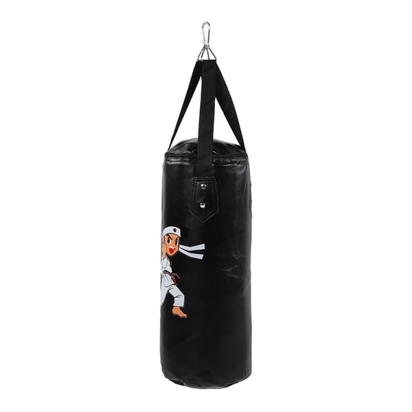 Barn Hängande Boxning Sandsäck Sanda Muay Thai Träningsutrustning Ihålig Svart 60cm