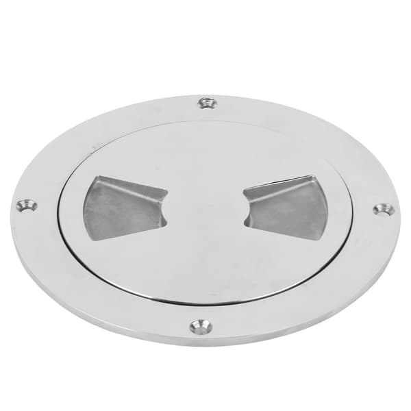316 Rustfrit Stål Yacht Marine Hardware 5 Tommer Dæksafdækningsplade