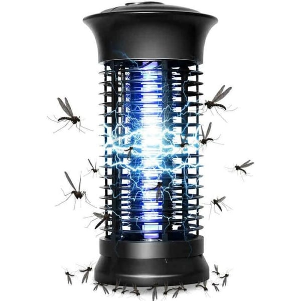 Mosquito Killer Lamp, Kraftfull elektronisk Bug Killer Bug Trap Kraftfull insektsflugfälla med krok Myggzappers Fly Gn