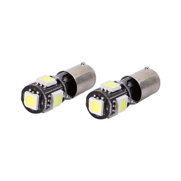 2 stk. Bil LED Decoder Lampe Hvid Indvendig Udskiftning Side Parkeringslys