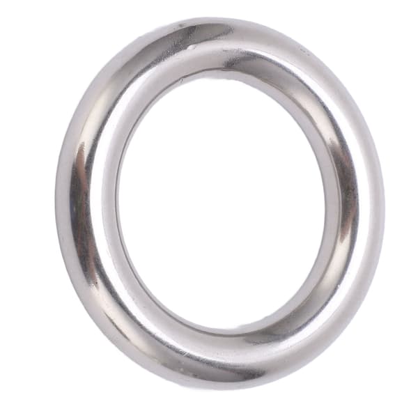 10x40mm Rustfrit Stål Svejset O-ring til Dykning Navigation Hængekøjer Tasker
