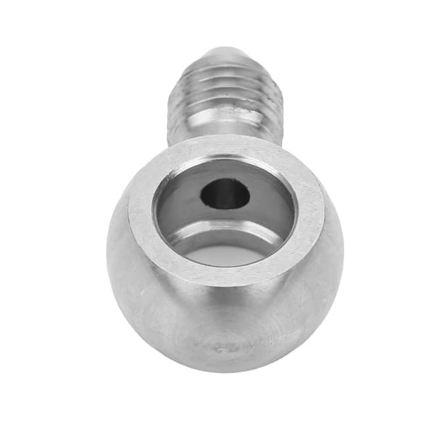 Rustfritt stål AN4 Adapter M12 Banjo Bolt Monterings Tilbehør