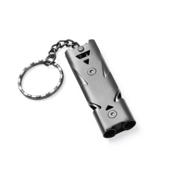 Wilderness Helper High Frequency Whistle Hopea + Musta 2kpl