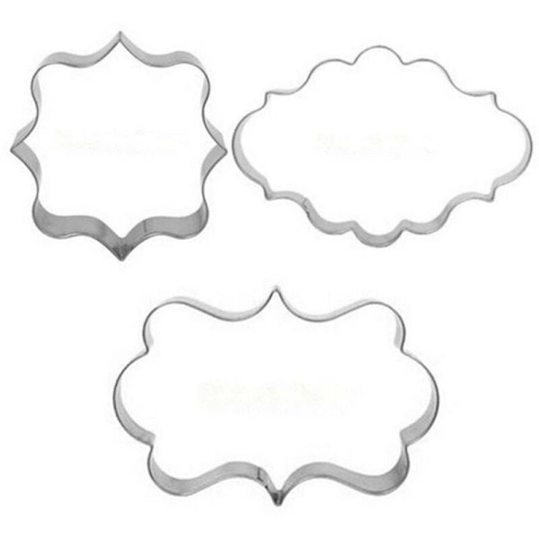 Stk Kakeverktøy Form Form Konditori Fondant Cookies Cutter Dekorasjon Sugarcraft
