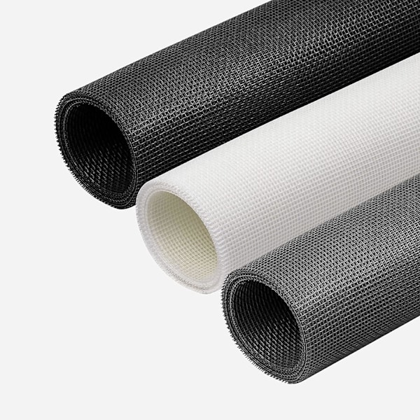 Gør-det-selv myggenet til vinduesdør, 120x120cm, rivefast finmasket glasfibernet, Uv-resistent anti-flue myggenet til altandør, stue