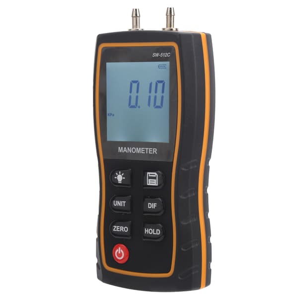 Digital HVAC lufttrycksmätare - SW-512C