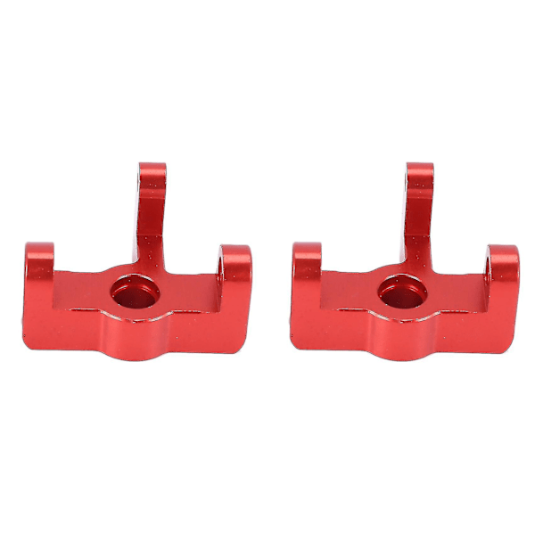 För Wltoys 144001 1/14 Rc Bil Framhjulssäte Styrnav, röd