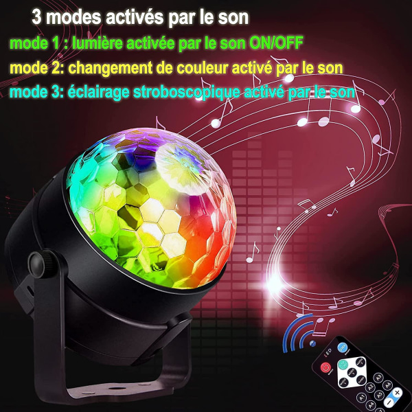 Disco Lights 2 Pack, Party Lights Scen Lights Projektor Live Effects Scen för jul, fest