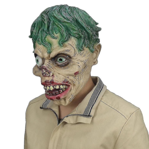 Halloween Horror Hulk Latex Mask Couvre-kok Masquerade Cosplay Rekvisitter