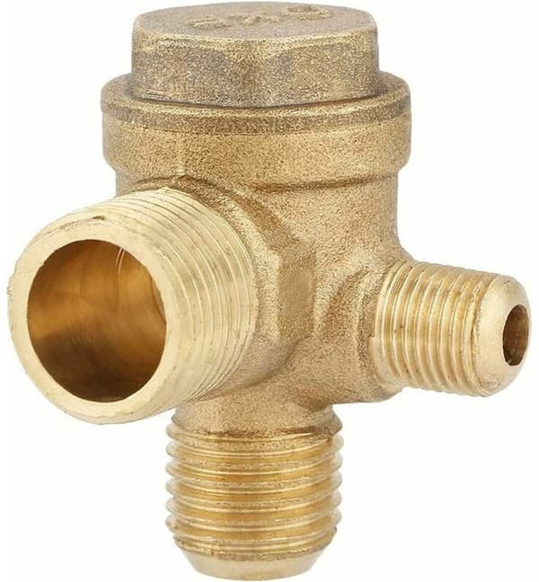 Kompressorkontrollventil 2 st 3-port 20x16x10 mm för luftkompressor