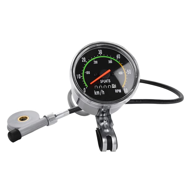 Mekanisk Cykelcomputer Speedometer Odometer Stopur Cykelcomputer