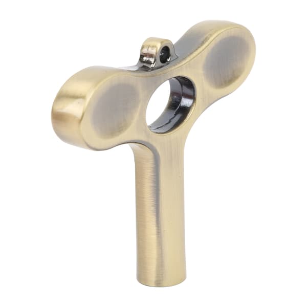 T-formet trommestemmenøgle 5,5 mm indvendig diameter bronze instrumenttilbehør