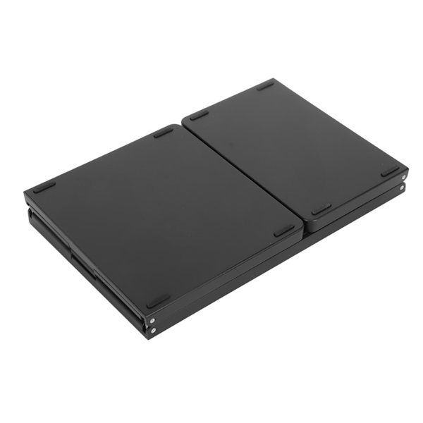 Bluetooth Triple Fold Trådløst Tastatur til Laptop Tablet Telefon Multi Enhedsforbindelse Sort