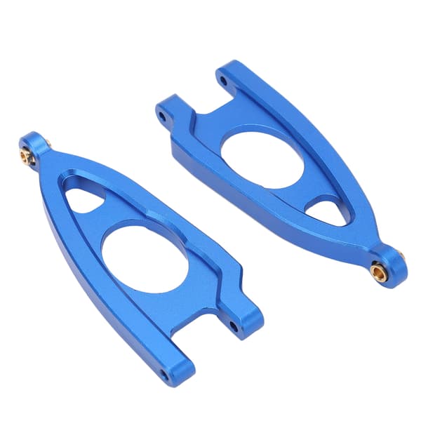 ARRMA 1 10 RC Bil Forreste Øvre Bærearme Aluminiumslegering Affjedring Par Blå
