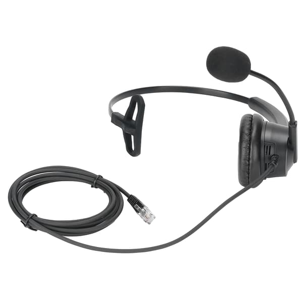 Bærbart Call Center-headset med mikrofon for kontorvirksomhet