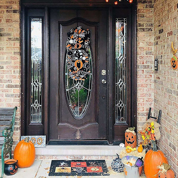 Halloween krans höst rand krans dörr inomhus och utomhus