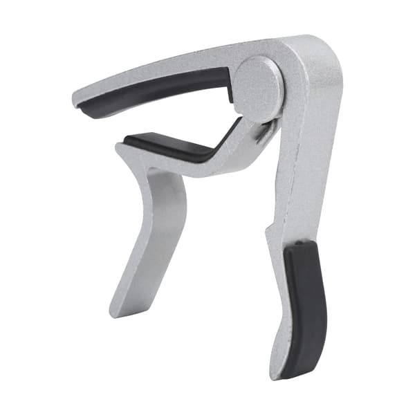 1 st Gitarr Capo 5 st Celluloid Plektrum Zinklegering Stränginstrument Reparationstillbehör Silver