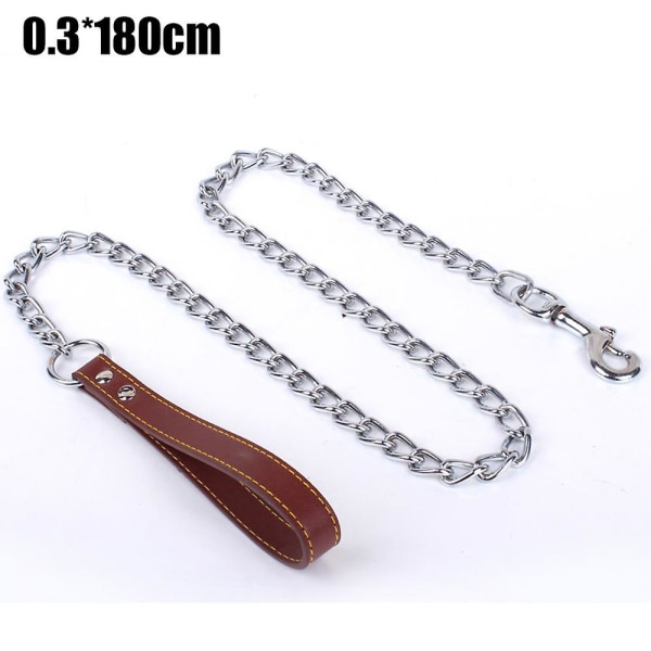 Dog Chain Leash, Chew Proof Dog Leash For Dogs&#39; Turgåing og trening