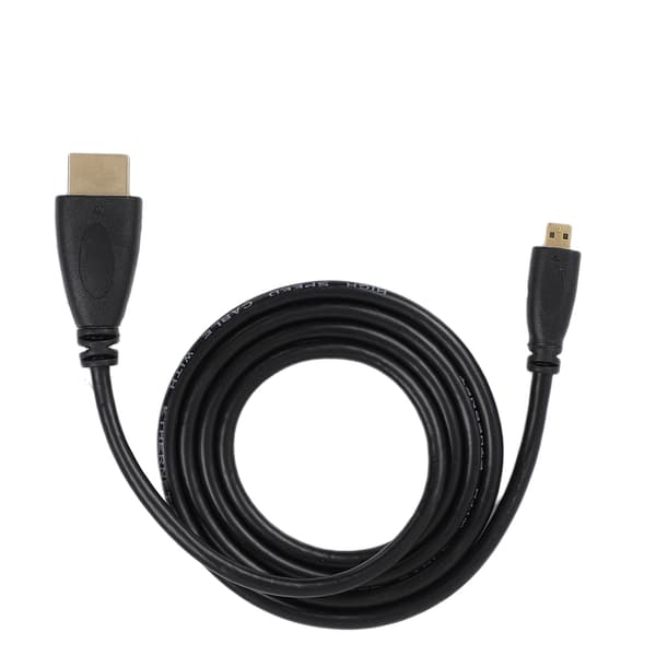 Micro HDMI til HDMI-adapterkabel 1440p 1080p 1080i 720p 480p til Raspberry Pi 4B