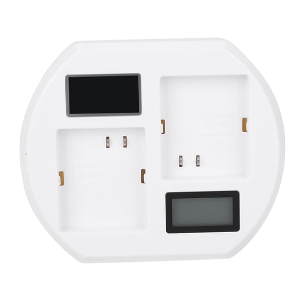 SEIVI USB Hurtigoplader til Arlo Pro 2 Pro Walk Light Batteri Dobbelt LCD Smart Base Oplader