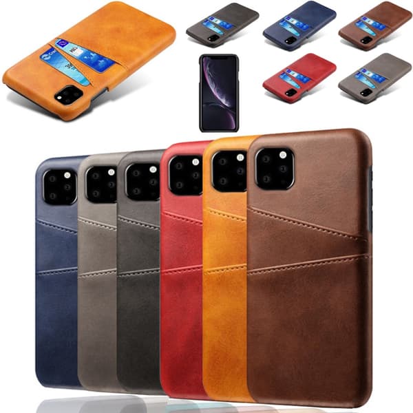 [qg]iPhone 11 deksel kortholder - Grå Grey Iphone 11