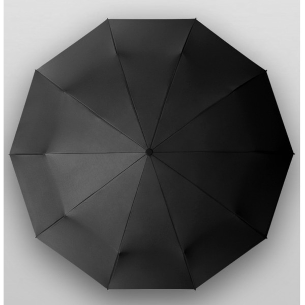 Kolminkertainen täysin automaattinen taitettava sateenvarjo (10 luuta)