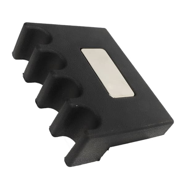 Pool Kø Holder Rest Claw Billiard Tilbehør 4 Huller Sort til Barer Klubber Pool Spillere