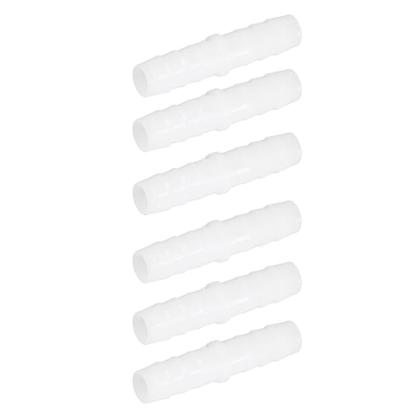 10 stk. Plastik Slangefittings lige lige Barb Splicer Mender Samlingsadapter 12mm til 12mm