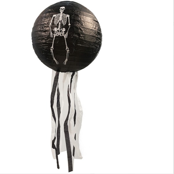 Halloween Pumpkin Paper Lantern 12 tuumaa (5 kpl pakkaus)