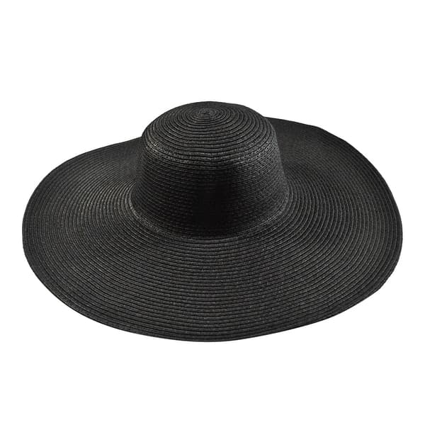 Dame solhat med bred skygge, sommerhat, foldbar, rullebar, floppy