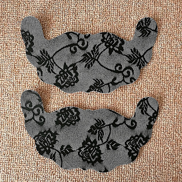 Pitsi Invisible Bran Teipit Cover Pasties Black - C Cup