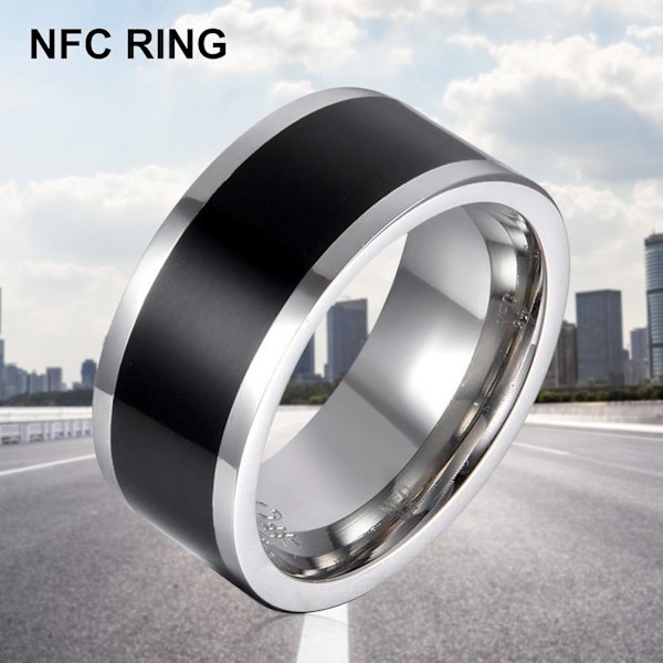 Nfc Ring Universal Sensing Technology Komfortabel Bære Gratis Smart Lock Nfc Ring til mobiltelefon US 13