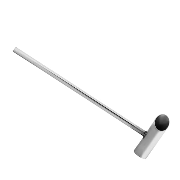 29 cm Marshmallowmaskine-spyd i rustfrit stål, holdbare reservedele