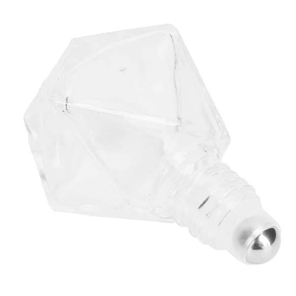 Professionell Glas Parfym Rollerflaska Bärbar Eterisk Olja Roll On 8ML Guldlock