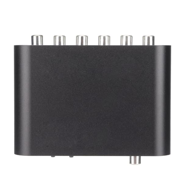 5.1 Digital Sound Decoder Converter SPDIF Coaxial AUX til 6 RCA Audio Decoder til TV Hjemmebiograf
