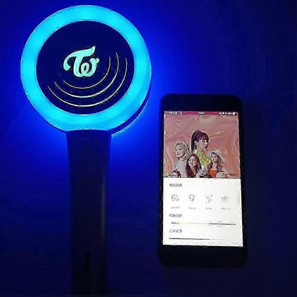 För TWICE Ver.2 Light Stick Lampa Bluetooth Lightstick Present till Fans