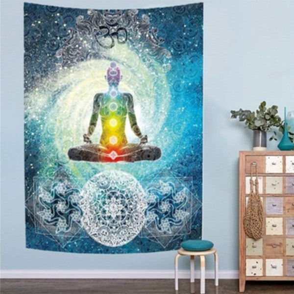 Mandala vægbeklædning tapet Hippie/Boho tapet150 x 130 cm