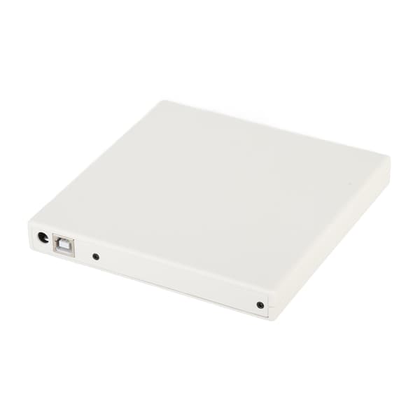 Ultratunn USB 2.0 Extern DVD CD-brännare för Laptop Desktop PC Vit