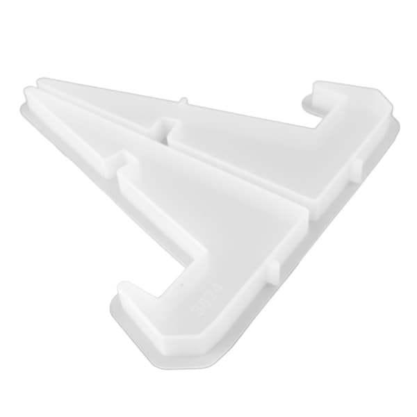 Silikoneform DIY Fleksibel Elastisk Telefon Tablet Ur Harpiks Plade Display Stand