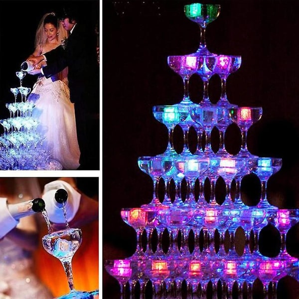 Multi Color Led Light Upfor Drinks Party Bröllopsbarer Jul
