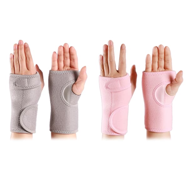 Justerbart Andningsbart Handledsstöd Karpaltunnelsyndrom Lindring 2-pack
