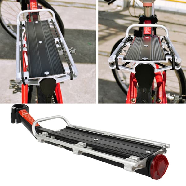 Cykel Bagagebærer med Reflektor og Sækkrog