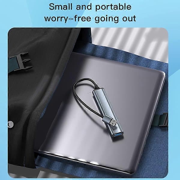 Yesido HB18 4-i-1 USB multifunksjonell dokkingstasjon HUB-adapter Not Specified