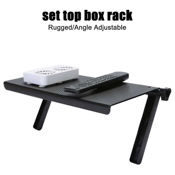 Skærm Tophylder Tv Top Storage Bracket 2-bens Justerbar Home Storage Rack L
