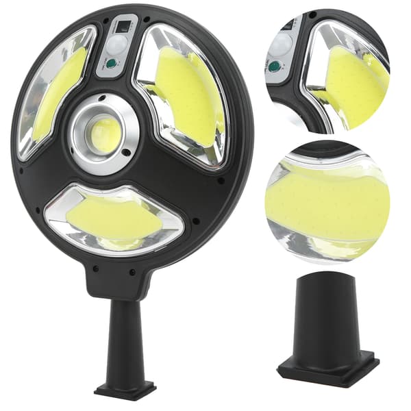 COB Super Bright High Power Hurtiglading LED Solar Induksjon Gatelampe Hagelys