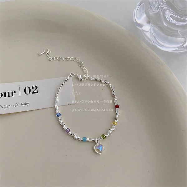 Halsband Heart Stud Summer Outfit Modesmycken Ac1331