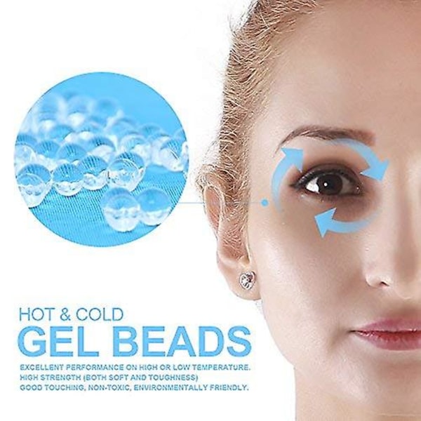 Ice Gel Eye Mask - Himmelblå