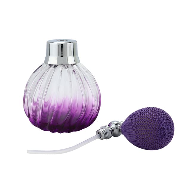 90ML Retro Glas Tom Parfymsprayflaska Påfyllningsbar Atomizer Dispenser