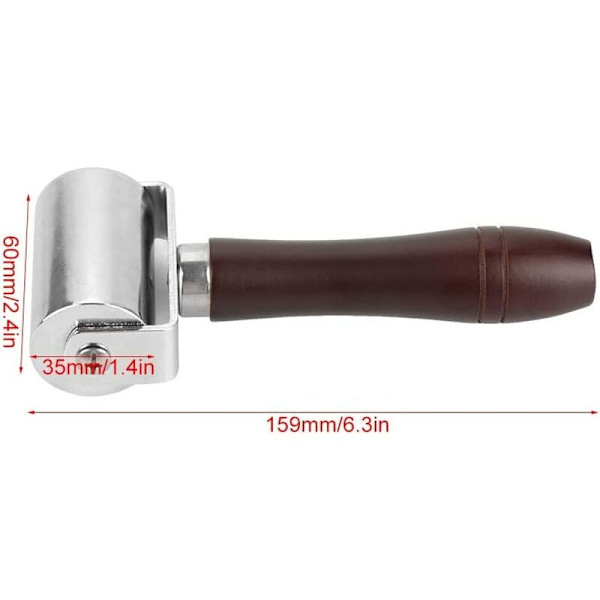 Logg Trykk Verktøy Push Roller (60 mm Medium Dark Roller) for Verktøyrom